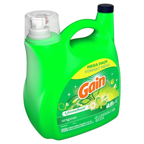 Gain 2X Suds Liquid Laundry Detergent Original 4.88 L