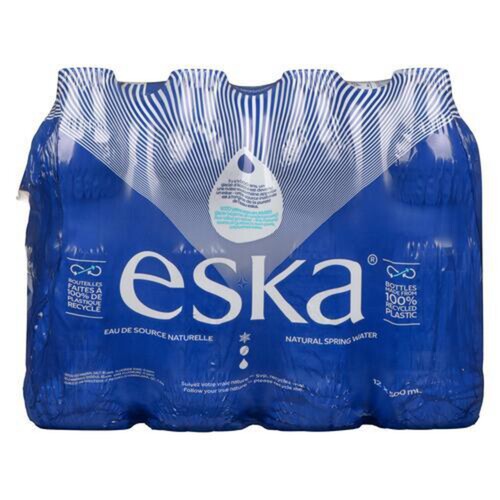 Eska Natural Spring Water 12 x 500 ml (bottles)