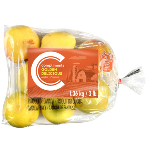 Compliments Apples Golden Delicious 1.36 kg