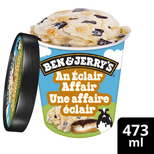 Ben & Jerry's Ice Cream An Éclair Affair With Fairtrade Ingredients 473 ml