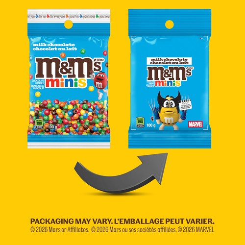 M&M's Minis Chocolate Candies Milk Chocolate 100 g