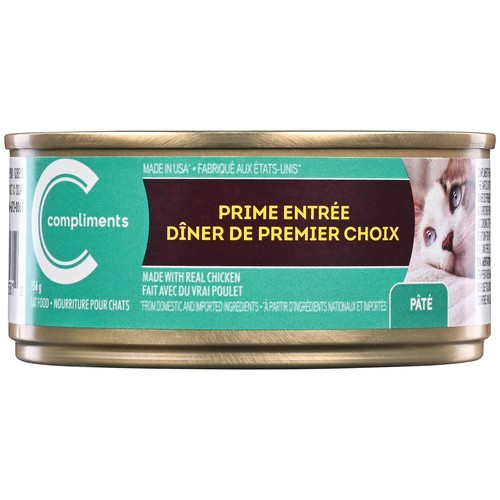 Compliments Wet Cat Food Prime Entrée 156 g