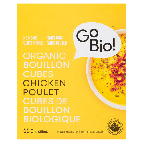 GoBio Organic Bouillon Cubes Chicken 66 g