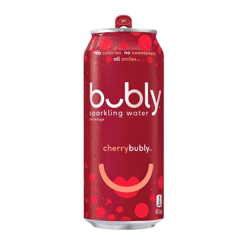 Bubly Sparkling Water Cherry 473 ml (can)