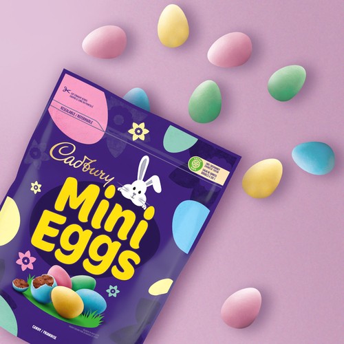Cadbury Mini Eggs Chocolatey Candy 875 g