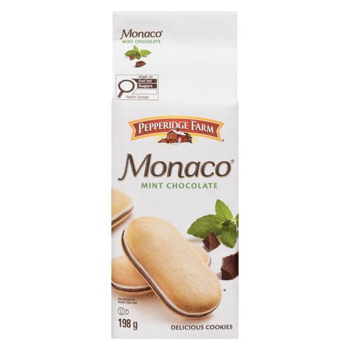 Pepperidge Farm Cookies Monaco Mint Chocolate 198 g