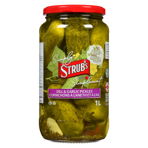 Simply Strubs Pickles Dill & Garlic 1 L