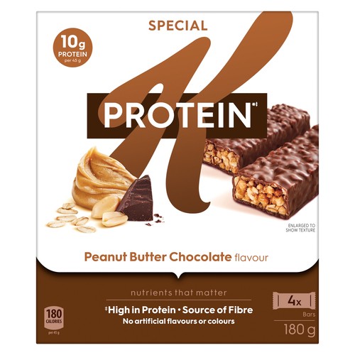 Kellogg's Special K Protein Bars Peanut Butter Chocolate 4 x 45 g