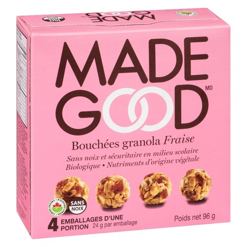 Made Good Organic Mini Granola Bars Strawberry 96 g 