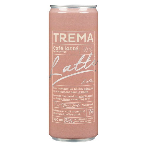 Trema Coffee Drink Milk Based Latte 330 ml (can)