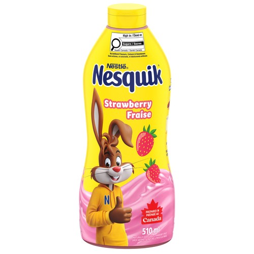 Nestlé Nesquik Syrup Strawberry 510 ml