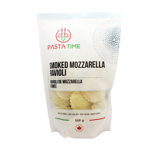 Pasta Time Raviolli Smoked Mozzarella 500 g