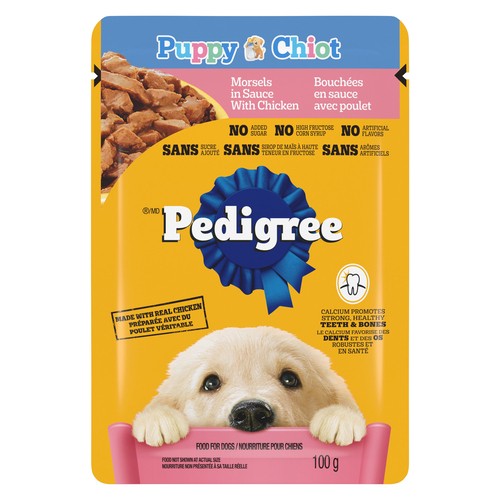 Pedigree Wet Dog Food Morsels in Sauce with Chicken 100 g