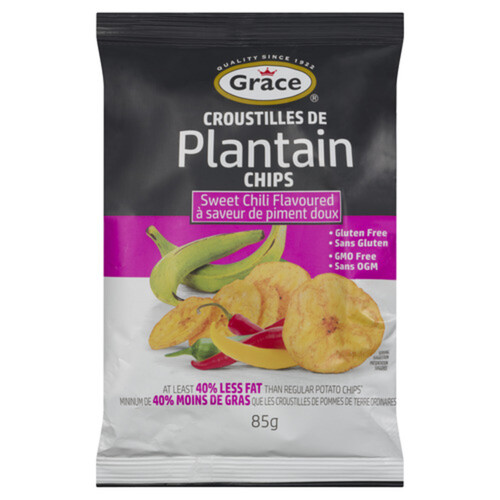 Grace Gluten-Free Plantain Chips Sweet Chili 85 g