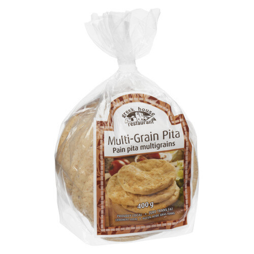 GREEK HOUSE RESTAURANT Multigrain Pita Bread 400 g