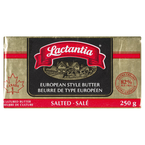 Lactantia Salted Butter Extra-Creamy 250 g