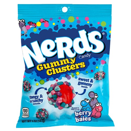 Nerds Candy Gummy Clusters Berry 142 g