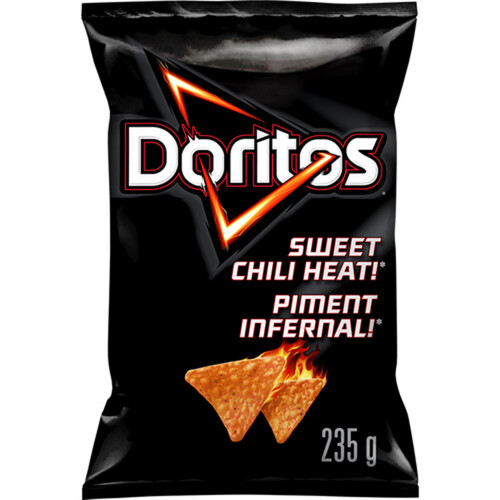 Doritos Sweet Chili Heat! Flavoured Tortilla Chips 235 g