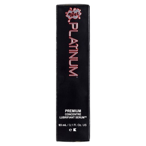 Wet Platinum Luxury Silicone Lubricant 93 mL