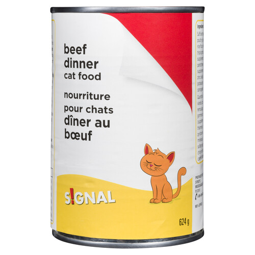 Signal Cat Food Beef Dinner 624 g