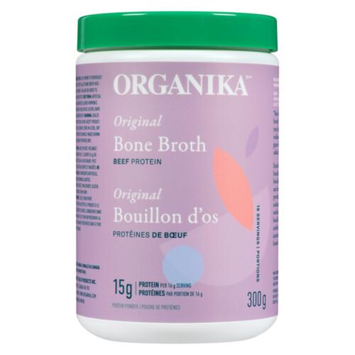 Organika Organic Protein Powder Beef Bone Broth 300 g Voilà Online