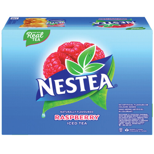 Nestea Iced Tea Beverage Raspberry 12 x 341 ml (cans)