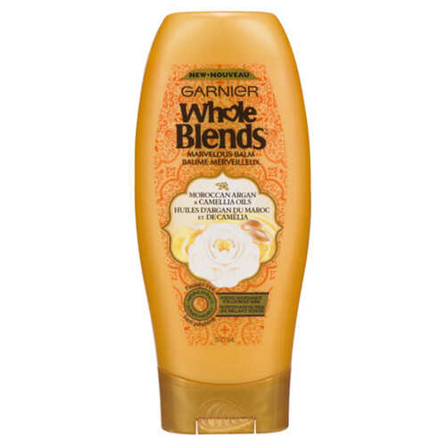 Garnier Whole Blends Conditioner Marvelous Balm Moroccan Argan & Camellia Oil 370 ml