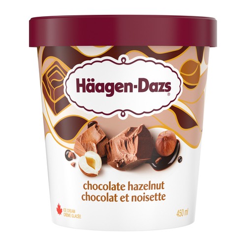 Haagen-Dazs Ice Cream Chocolate Hazelnut 450 ml
