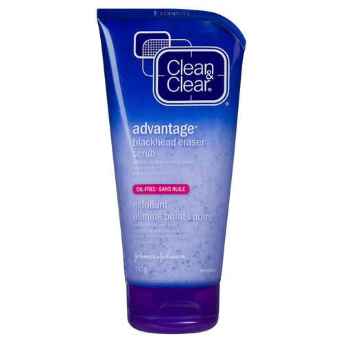 Clean & Clear Facial Scrub Blackhead Eraser 141 g