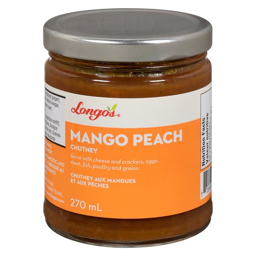 Longo's Chutney Mango Peach 270 ml