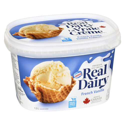 Nestlé Real Dairy Ice Cream French Vanilla 1.5 L