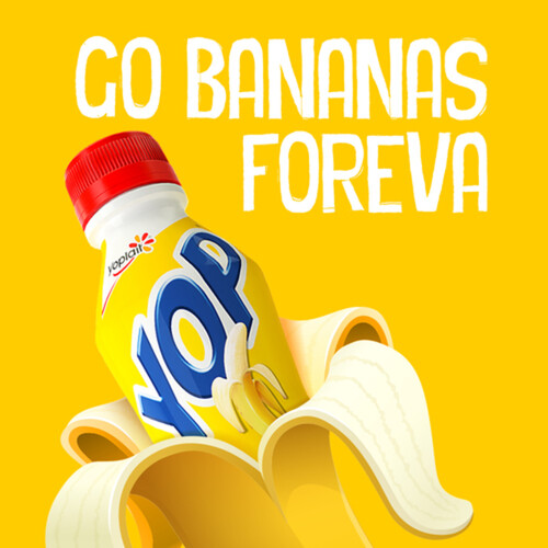 Yoplait 1% Drinkable Yogurt Banana 200 ml 