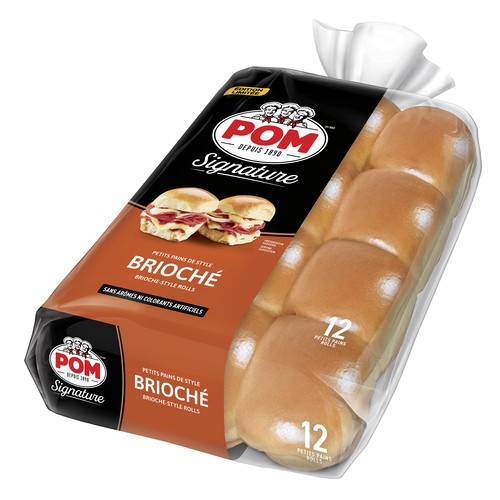 Pom Brioche Pull Aparts 12Pk Rolls 425 g