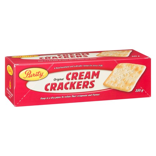 Purity Cream Crackers Original 350 g