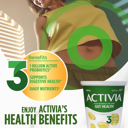 Activia Yogurt With Probiotics Lemon Flavour 650 g
