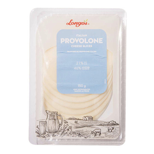 Longo's Sliced Cheese Provolone 150 g