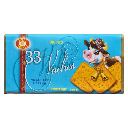 33 Cows Cookies Sour Cream  180 g