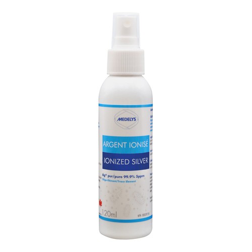 Medelys Supplement Ionized Silver 5 PPM 120 ml