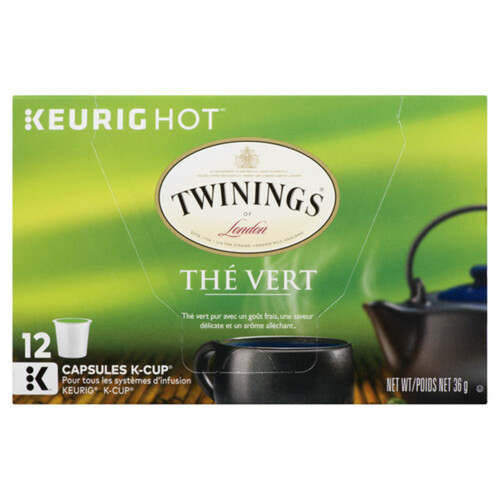 Twinings Of London Green Tea Pods K-Cups 12 EA