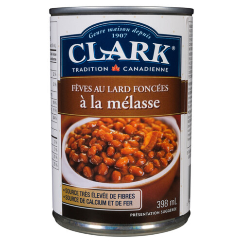 Clark Dark Brown Beans Pork & Molasses 398 ml