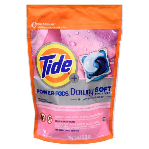 Tide Laundry Detergent Power Pods April Fresh With Downy 18 Count 795 g