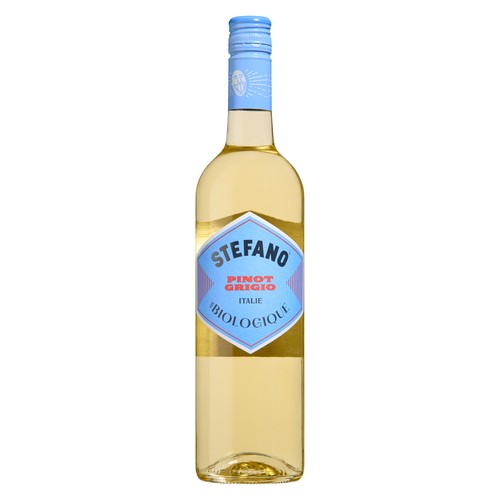 Stefano Organic White Wine Pinot Grigio 750 ml (bottle)
