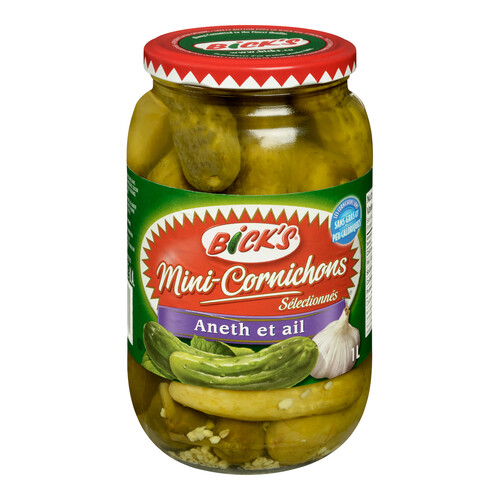 Bick's Baby Dill Pickles Garlic 1 L