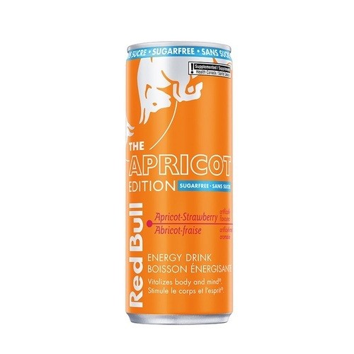 Red Bull Sugar-Free Energy Drink Apricot Edition 250 ml (can)