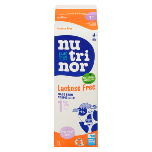 Nutrinor Lactose-Free 1% Milk 1 L