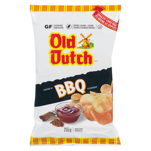 Old Dutch Gluten-Free Potato Chips BBQ 255 g