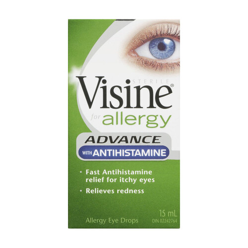Visine Advance Allergy Eye Drops 15 ml