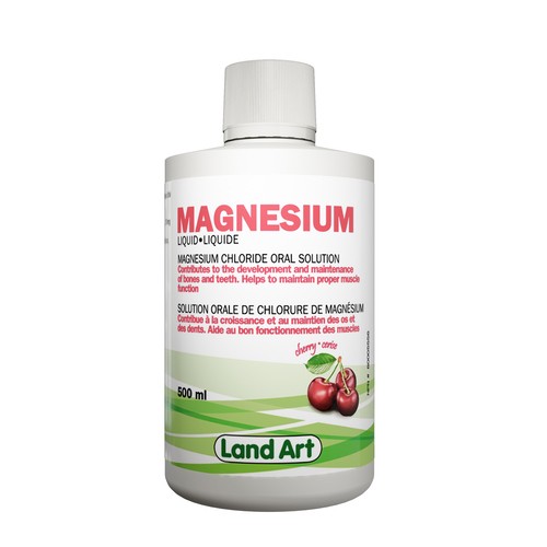 Land Art Magnesium Supplement Liquid 500 ml