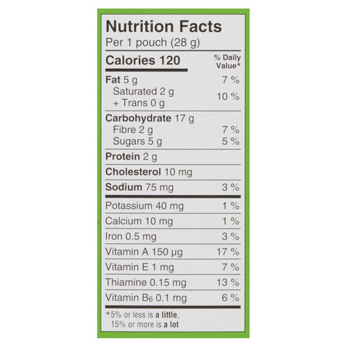 Dare Bear Paws Cookies Veggies & Fruit Oatmeal 6 Packs 168 g