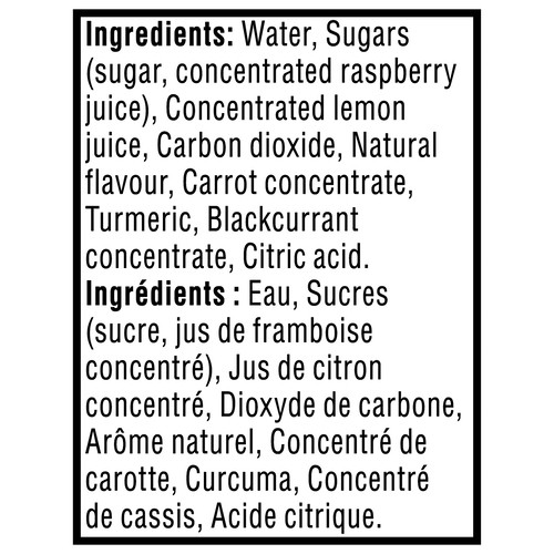 Sanpellegrino Flavoured Water Lemon & Raspberry 330 ml